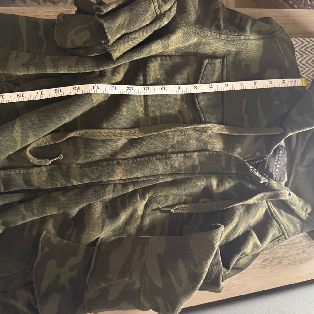 Anthropologie Sanctuary Green Camouflage Utility Jacket - Picture 4 of 8